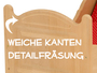 Drewart Puppenbett aus Holz, Holzspielzeug Puppenm�bel 933-3000 