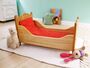 Drewart Puppenbett aus Holz, Holzspielzeug Puppenm�bel 933-3000 