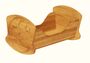 Drewart Puppenwiege aus Holz Puppenbett, Holzspielzeug 933-3015 