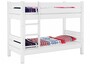 Etagenbett f�r Erwachsene 80x200 wei�, Nische 80 cm teilbar, mit 2 Rollroste 60.16-08 W T80