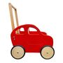Lauflernwagen rotes Auto Teddytransporter Holzauto Puppenwagen 95-003