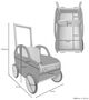 Lauflernwagen rotes Auto Teddytransporter Holzauto Puppenwagen 95-003