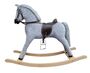 Schaukelpferd Holzpferd Pl�schpferd in Schimmel grau Schaukeltier 96-114