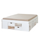 Funktionsbett Till 140x200 Kiefer Wei� Nachttisch u Bettkasten 99.20900170