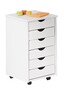 Rollcontainer B�rom�bel Massivholz Schreibtischzubeh�r 99.20900360 Simon wei�
