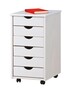 Rollcontainer B�rom�bel Massivholz Schreibtischzubeh�r 99.20900360 Simon wei�