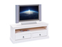 TV-Kommode Provence aus wei�em Kiefermassivholz