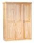 Kleiderschrank Pelle Schlafzimmerschrank 3-t�rig Kiefer natur 99.30500315