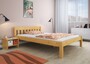 Einzelbett Bettrahmen 120x200 Futonbett Kieferbettgestell Massivholz natur Rollrost 60.38-12