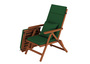 Deckchair, Balkonstuhl, klassische und robuste Balkonliege mit w�hlbarem Zubeh�r V-10-200