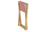 Klappbarer Holz-Campinghocker XL in normaler Sitzh�he in vielen Farben V-10-226