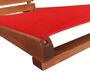 Rotes Wikingerstuhl-Set Schwedenstuhl Strandstuhl Anglerstuhl Partystuhl w�hlbares Set XXL V-10-363