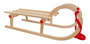 H�rnerschlitten Klappschlitten Rodelschlitten Rodel Schlitten aus Holz w�hlbares Zubeh�r V-21-095