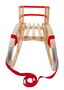 H�rnerschlitten Klappschlitten Rodelschlitten Rodel Schlitten aus Holz w�hlbares Zubeh�r V-21-095