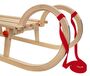 H�rnerschlitten Klappschlitten Rodelschlitten Rodel Schlitten aus Holz w�hlbares Zubeh�r V-21-095