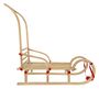 H�rnerschlitten Rodelschlitten Holzschlitten Zubeh�r w�hlbar V-21-110