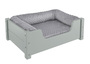 Gem�tliches Tierbett f�r Katzen und Hunde 60x40 Kiefer grau V-30.32-G-60x40