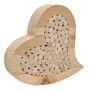 Deko Herz Holzherz aus Zirbenholz massiv mit optionalen Designs V-40.10-010