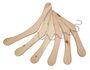 Zirben Kleiderb�gel f�r Kleiderschrank Einzel oder 6 St�ck erh�ltlich V-40.10-016