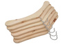 Zirben Kleiderb�gel f�r Kleiderschrank Einzel oder 6 St�ck erh�ltlich V-40.10-016