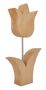 Handgefertigte Holztulpen Buche Echtholz Holzblumen Dekoration V-40.11-Tulpen