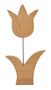 Handgefertigte Holztulpen Buche Echtholz Holzblumen Dekoration V-40.11-Tulpen