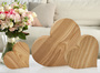 Sch�nes Holz-Herz aus Esche Holzdekoration Gr��en w�hlbar V-40.13-00