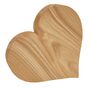 Sch�nes Holz-Herz aus Esche Holzdekoration Gr��en w�hlbar V-40.13-00