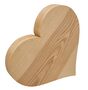 Sch�nes Holz-Herz aus Esche Holzdekoration Gr��en w�hlbar V-40.13-00