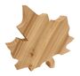 Holzblatt Ahornform aus Esche Herbstdekoration Gr��e w�hlbar V-40.13-Ahornblatt