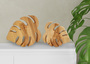 Holzblatt Monstera aus Esche Herbstdekoration Gr��e w�hlbar V-40.13-Monsterblatt