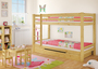 Stockbett Etagenbett Kinderzimmer Kiefer Zubeh�r w�hlbar 90x200 Kinderbett V-60.09-09