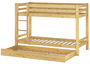Stockbett Etagenbett Kinderzimmer Kiefer Zubeh�r w�hlbar 90x200 Kinderbett V-60.09-09
