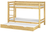 Stockbett Etagenbett Kinderzimmer Kiefer Zubeh�r w�hlbar 90x200 Kinderbett V-60.09-09