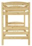 Stockbett Etagenbett Kiefer 90x200 Hochbett Kinderzimmer Zubeh�r w�hlbar V-60.10-09