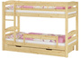Stockbett Etagenbett Kiefer 90x200 Hochbett Kinderzimmer Zubeh�r w�hlbar V-60.10-09