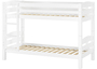 Etagenbett Kiefer wei� 90x200 Massivholzbett Kinderbett Zubeh�r w�hlbar V-60.10-09W