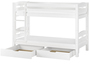Etagenbett Kiefer wei� 90x200 Massivholzbett Kinderbett Zubeh�r w�hlbar V-60.10-09W