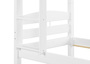 Etagenbett Kiefer wei� 90x200 Massivholzbett Kinderbett Zubeh�r w�hlbar V-60.10-09W