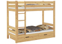 Teilbares Etagenbett Massivholz Kiefer 90x200 Hohes Bett Stockbett Zubeh�r w�hlbar V-60.11-09Ni100