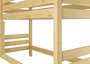Teilbares Etagenbett Massivholz Kiefer 90x200 Hohes Stockbett Zubeh�r w�hlbar V-60.11-09Ni70