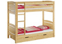 Etagenbett Massivholz Kiefer 90x200cm hohes Stockbett Zubeh�r w�hlbar V-60.13-09Ni100