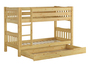 Etagenbett Kiefer Massivholzbett 90x200 Stockbett Hochbett Zubeh�r w�hlbar V-60.15-09Ni70 