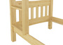 Etagenbett Kiefer Massivholzbett 90x200 Stockbett Hochbett Zubeh�r w�hlbar V-60.15-09Ni70 