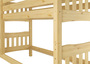 Etagenbett Kiefer Massivholzbett 90x200 Stockbett Hochbett Zubeh�r w�hlbar V-60.15-09Ni70 