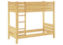 Etagenbett extra stabil 80x190 Zubeh�r w�hlbar Kiefer Nische 100 Stockbett Erwachsene V-60.16-08-190