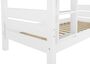 Etagenbett mit variablem Zubeh�r extra stabil 80x200 Stockbett waschwei� Nische 100, V-60.16-08W