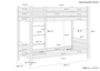 Etagenbett extra stabil 90x220 Stockbett �berlang Nische 100 Zubeh�r w�hlbar V-60.16-09-220