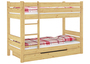 Teilbares Stockbett massiv Kiefer 90x200 Etagenbett Nische 80 cm Zubeh�r w�hlbar V-60.16-09T80