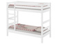 Etagenbett Massivholz Buche waschwei� 90x200 Stockbett mit w�hlbarem Zubeh�r V-60.17-09W